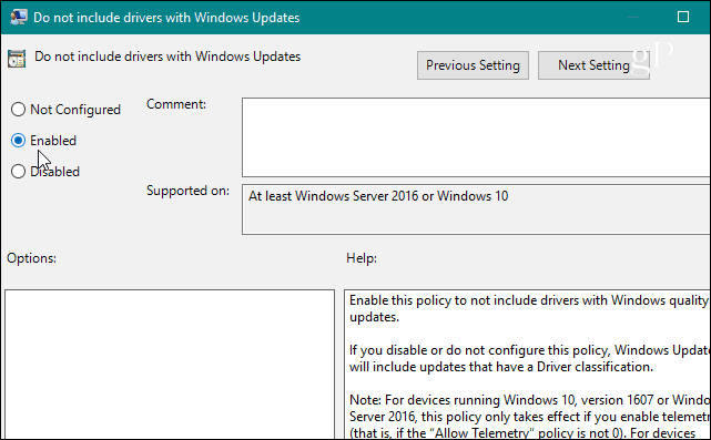 zasady grupy włączają zasady aktualizacji systemu Windows