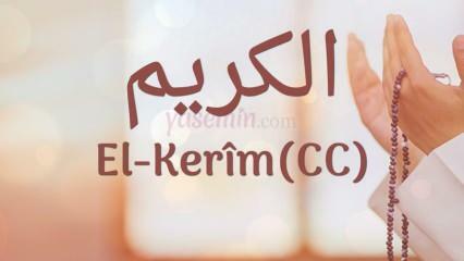 Co oznacza al-Karim (c.c.)? Jakie są zalety imienia Al-Karim? Esmaul Husna Al-Karim...