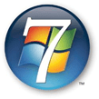 poziomy i pionowy pasek zadań systemu Windows 7