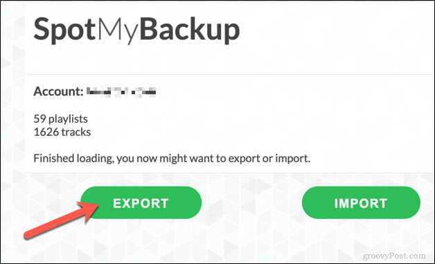 Eksportowanie list odtwarzania Spotify za pomocą SpotMyBackup