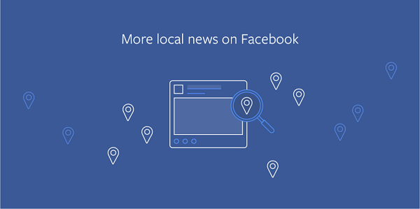 Facebook priorytetowo traktuje lokalne wiadomości i tematy, które mają bezpośredni wpływ na Ciebie i Twoją społeczność w kanale aktualności.