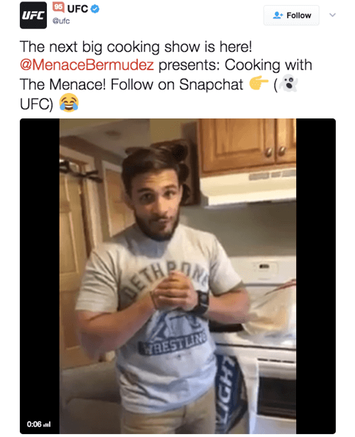 Serial kulinarny UFC oparty na wideo jest popularny wśród widzów.