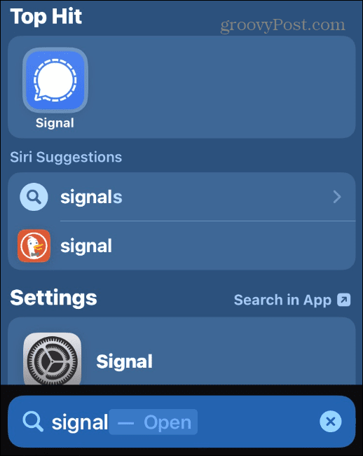 Usuń przycisk wyszukiwania na ekranie głównym iPhone'a