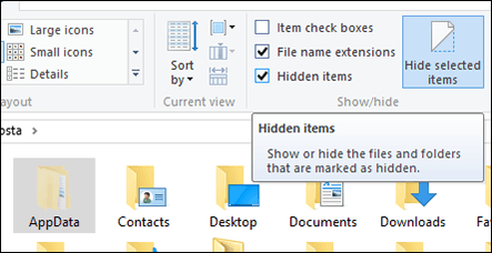 Pokaż ukryte pliki i foldery