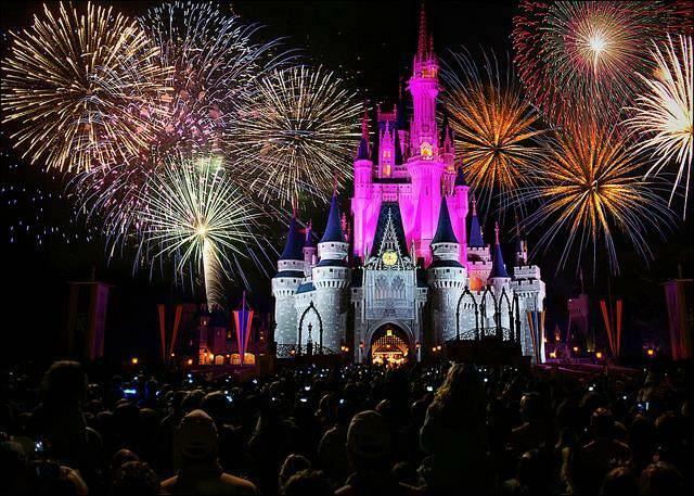 Nowy rok w Disney World