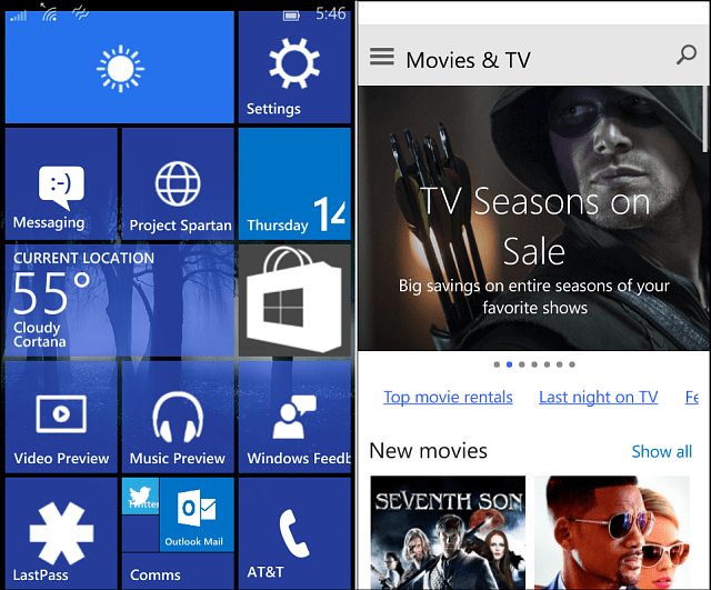 Windows 10 na telefony Zbuduj wizualną wycieczkę 10080