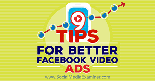 optymalizuj reklamy wideo na Facebooku
