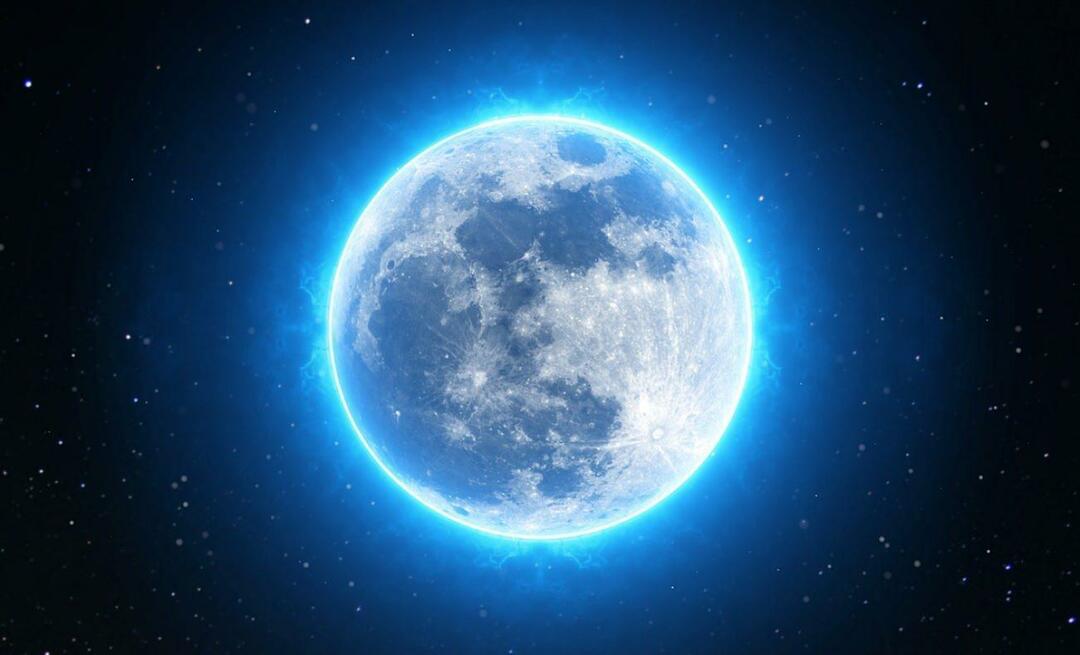 Co to jest Błękitny Księżyc? Kiedy nastąpi Błękitny Księżyc? Czy będzie to widać z Turcji? 