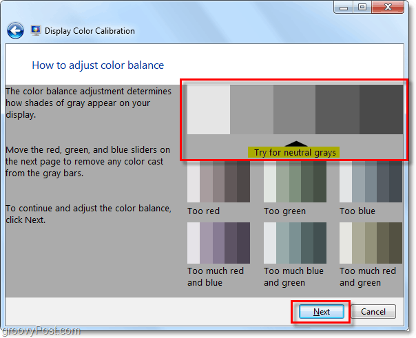 kolory nuetral dla Windows 7 pokazano w przykładzie, spróbuj je dopasować