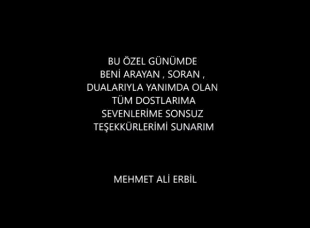 Pierwsze słowa Mehmet Ali Erbil!