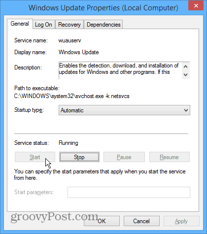 Usługa Windows Update