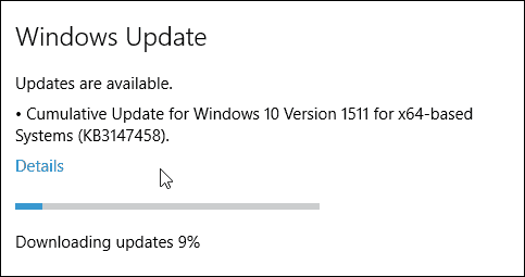 Zbiorcza aktualizacja systemu Windows 10 KB3147458