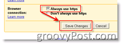 Jak włączyć protokół SSL dla wszystkich stron GMAIL:: groovyPost.com