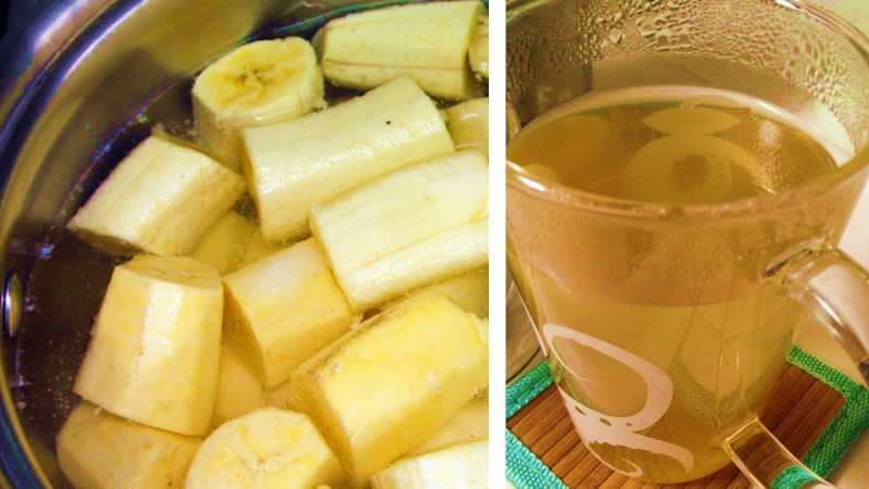 herbata bananowa zawiera duże ilości potasu