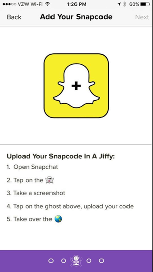Ghostcodes dodają snapcode