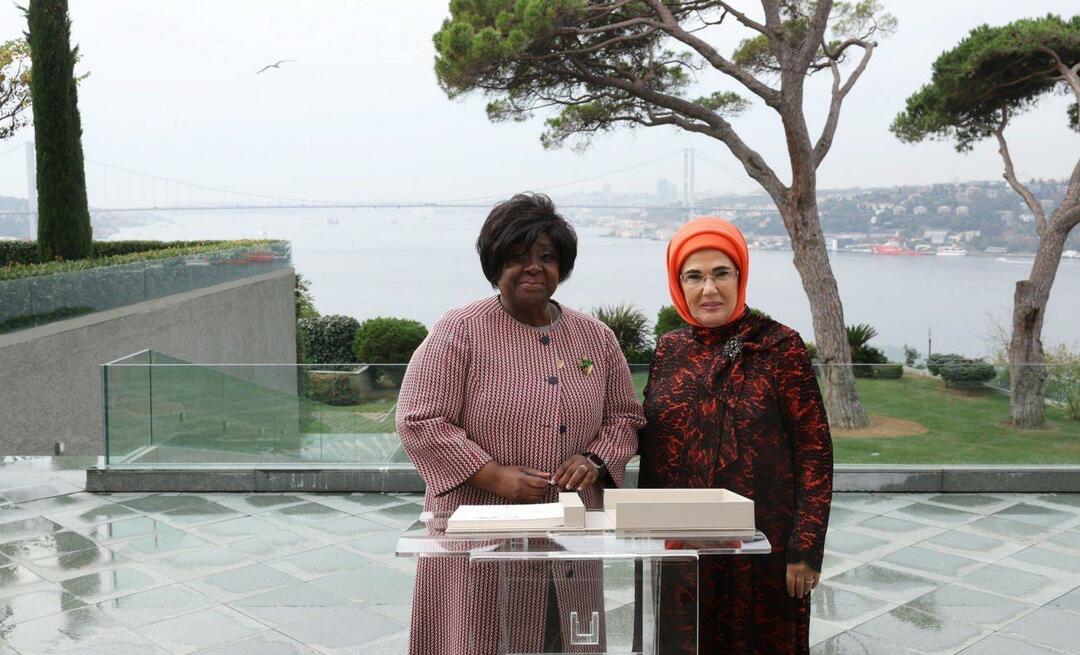 Pierwsza Dama Erdoğan spotkała się z żoną Prezydenta Republiki Mozambiku!