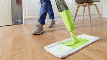 Czy podłogi należy przecierać śrubą lub mopem? 