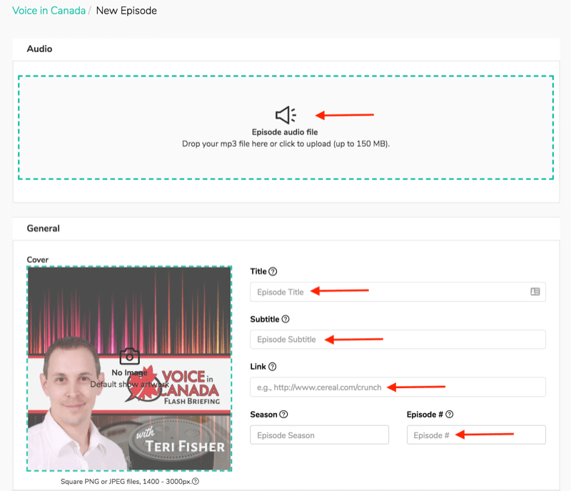 kroki, aby przesłać instrukcje flash Alexa do Acast