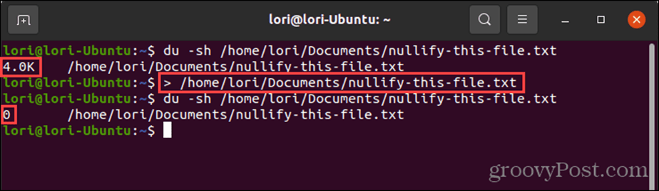 Przekieruj na null w systemie Linux