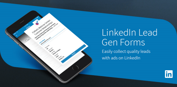 Formularze LinkedIn Lead Gen to łatwy sposób na zbieranie wartościowych potencjalnych klientów od użytkowników mobilnych.