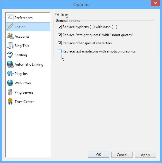 Edycja Windows Live Writer