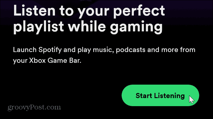 zacznij słuchać aktywności w grach Spotify