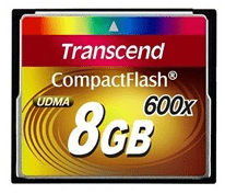 Karta pamięci Transcend CompactFlash 8 GB