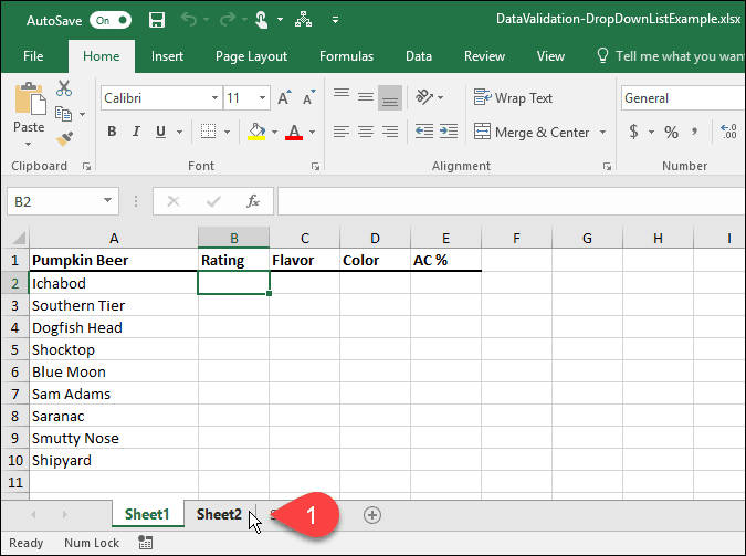 Jak tworzyć listy rozwijane przy użyciu sprawdzania poprawności danych w programie Microsoft Excel