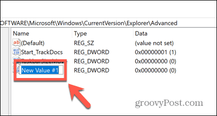 Windows 11 wybierz dword