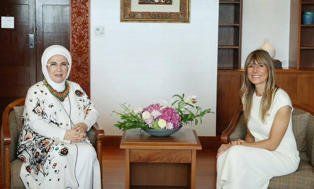 Emine Erdoğan spotkała się z żonami przywódców na Bali