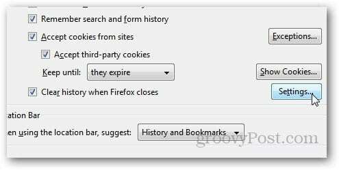 Firefox Historia Usuń 5