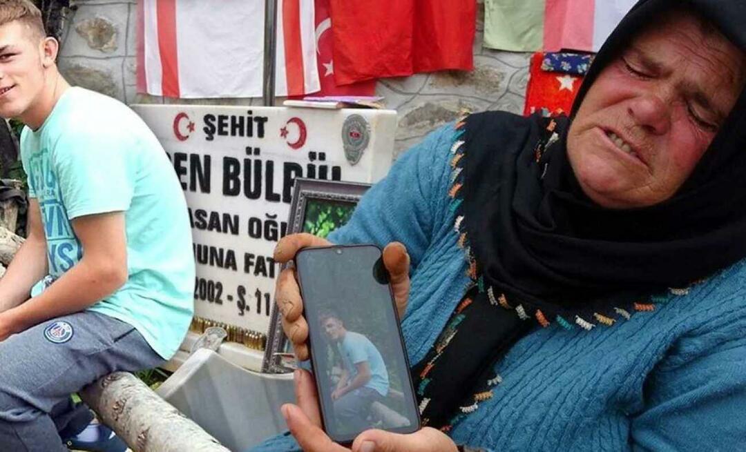 Ta przemowa matki Erena Bülbüla, Ayşe Bülbül, była bolesna! Miliony płakały w twoje urodziny
