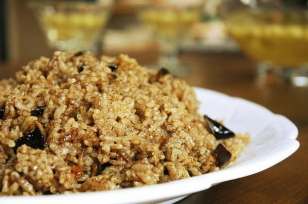 Jak zrobić ryż z bakłażanem