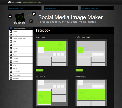 aplikacja do tworzenia obrazów w mediach społecznościowych