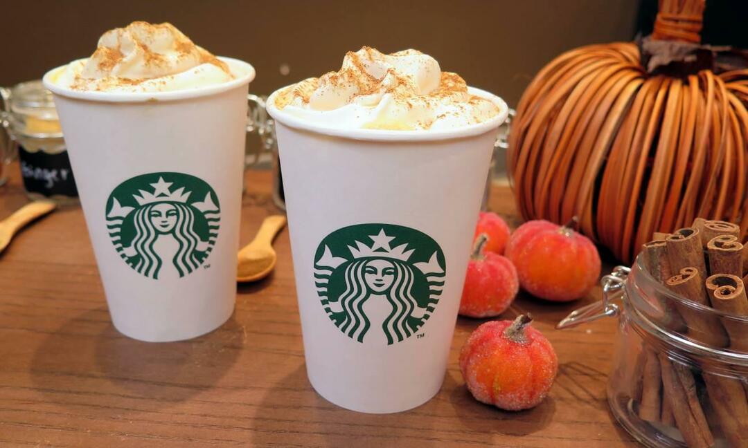 Ile kalorii ma Pumpkin Spice Latte? Czy dyniowe latte powoduje tycie? Starbucks Pumpkin Spice Latte