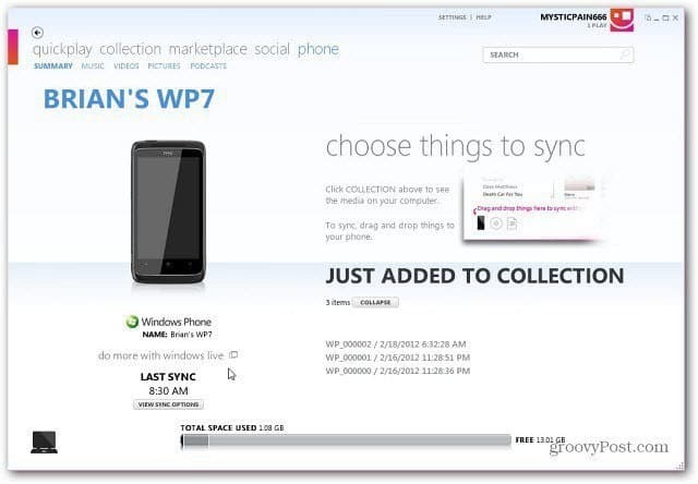 Zaktualizuj system Windows Phone 7 za pomocą oprogramowania Zune