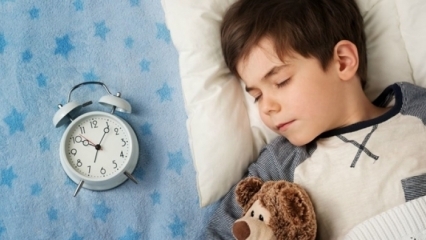 Dzieci, które nie mogą spać, są zagrożone!