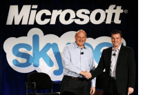 Skype sprzedano firmie Microsoft za 8 miliardów dolarów, a Steve Ballmer wygląda w ekstazie