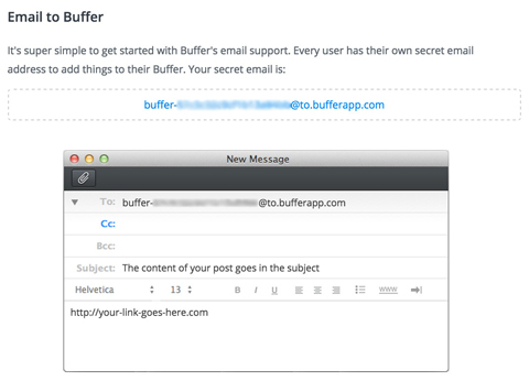 skonfigurować bufor wiadomości e-mail