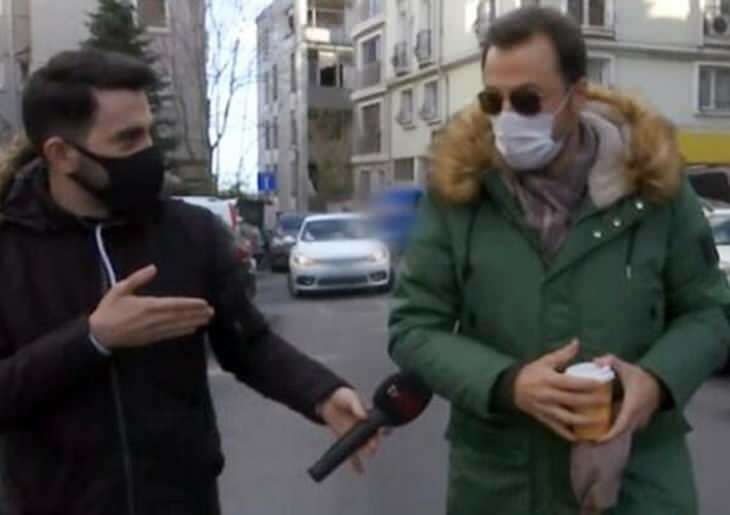 Yetkin Dikinciler kłócił się z reporterem