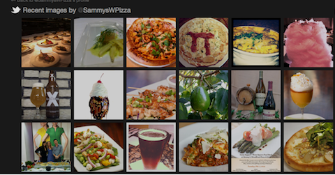 zdjęcia jedzenia Sammy'ego