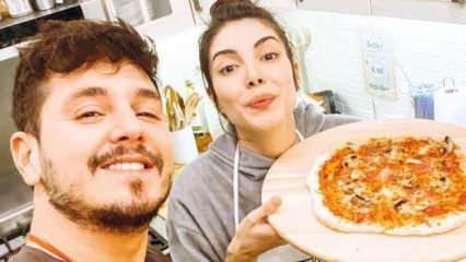 Deniz Baysal, służąca i jej mąż robili pizzę w domu!