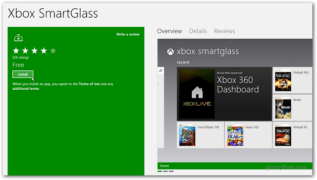 Zainstaluj Xbox SmartGlass