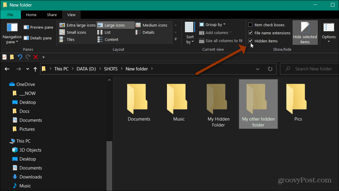 Jak ukryć pliki i foldery w systemie Windows 10