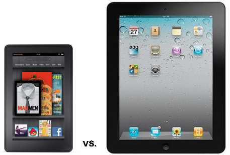 Amazon i Apple: porównanie tabletów Kindle Fire i iPada 2 w specyfikacjach