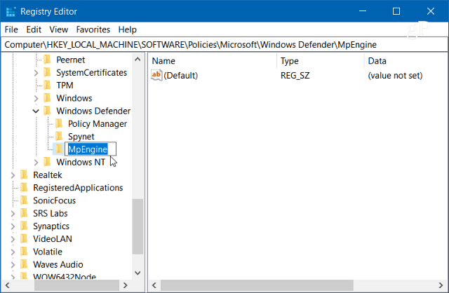 Zwiększ poziom ochrony chmury Windows Defender dla Windows 10 Home