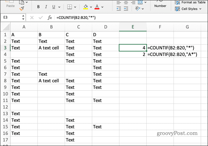 Formuła COUNITF w Excelu