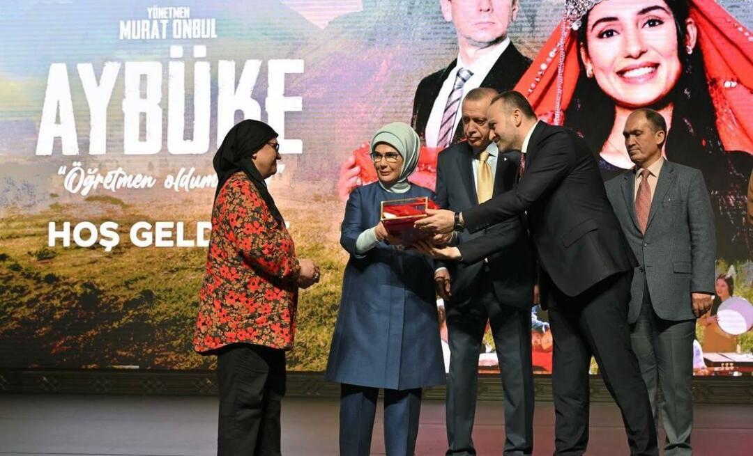 Premiera filmu Aybüke Zostałem nauczycielem odbyła się z udziałem Prezydenta Erdoğana!