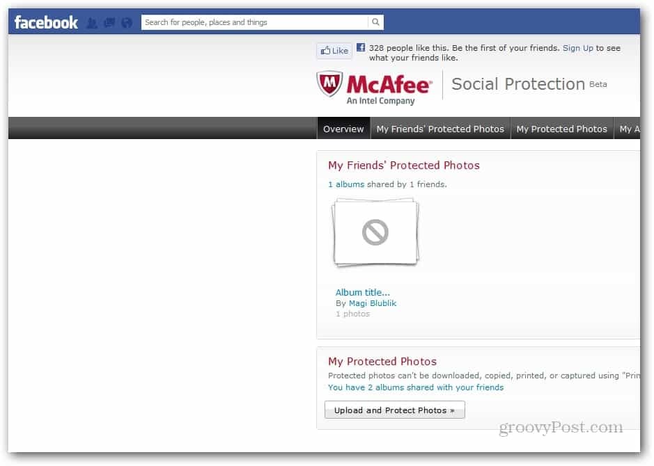McAffee chroni Twoje zdjęcia na Facebooku