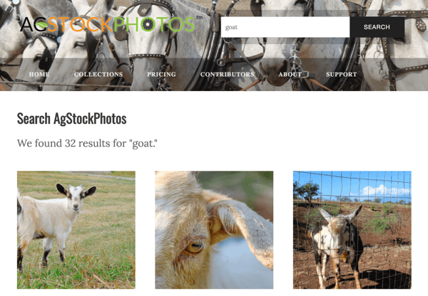 AgStockPhotos zawiera zdjęcia o tematyce rolniczej.